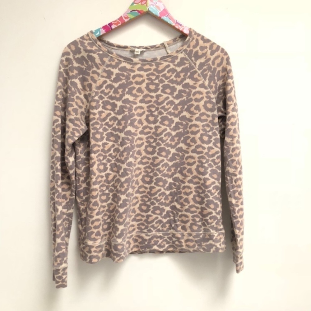 Soft Joie animal print top size XS // 0873